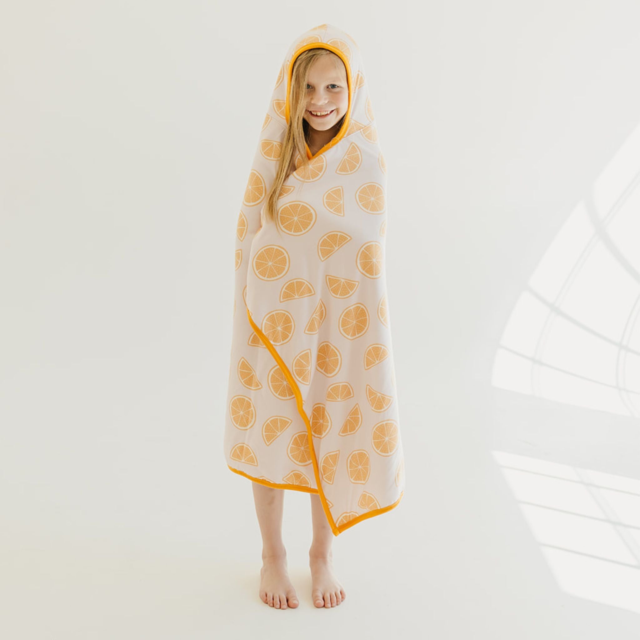 Premium Big Kid Hooded Towel - Cutie
