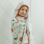 Premium Big Kid Hooded Towel - Farmstead