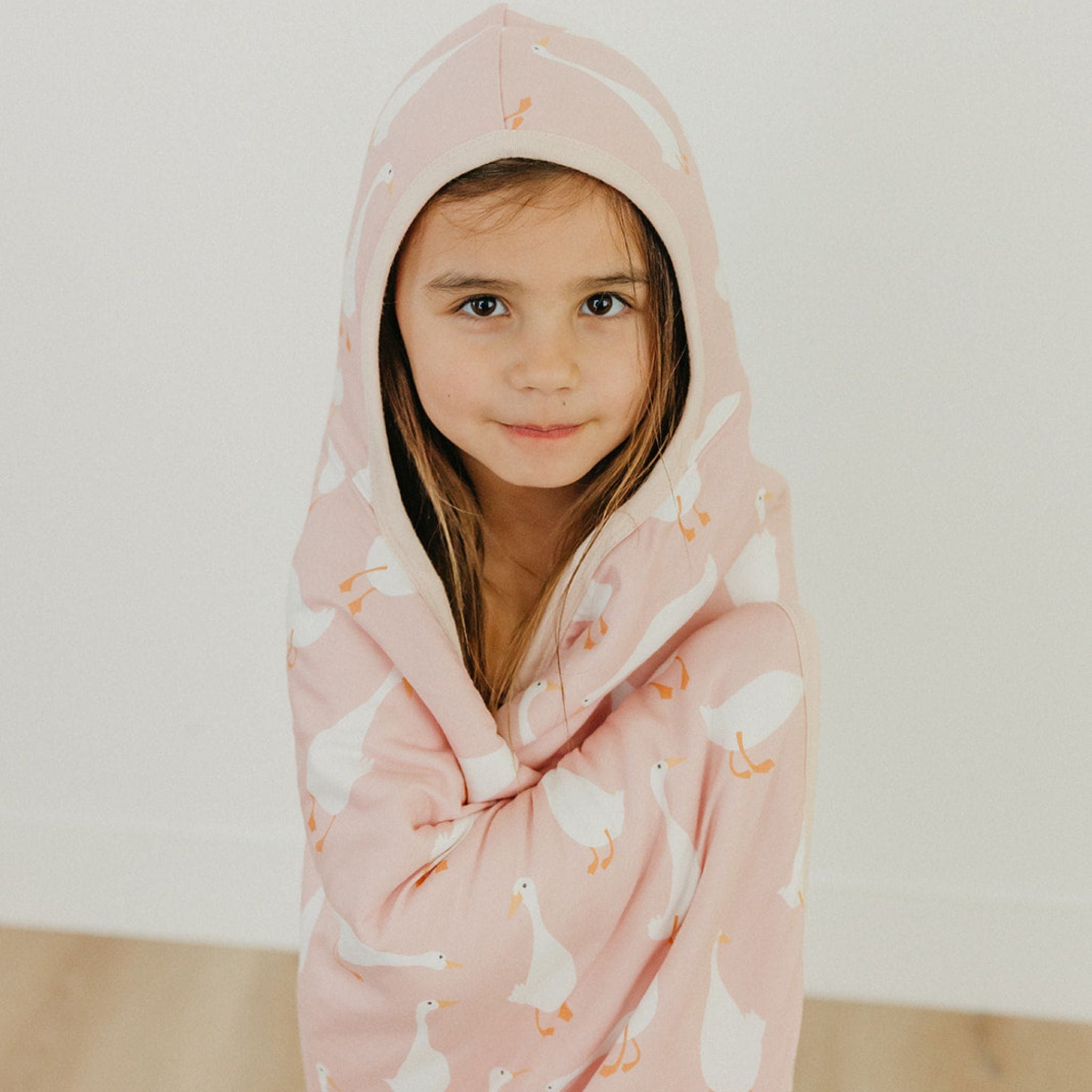 Premium Big Kid Hooded Towel - Goosie