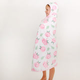 Premium Big Kid Hooded Towel - Grace