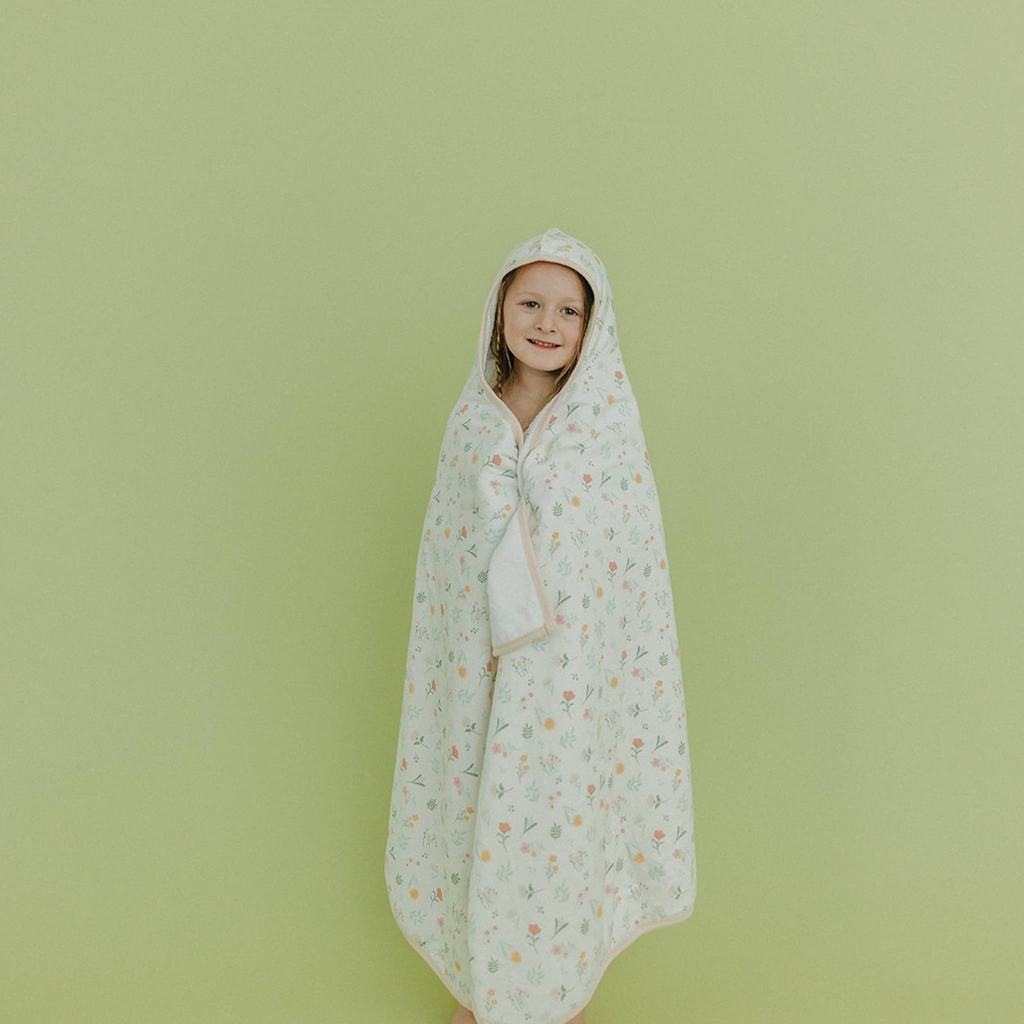 Premium Big Kid Hooded Towel - Mabel