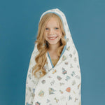 Premium Big Kid Hooded Towel - Wizarding World