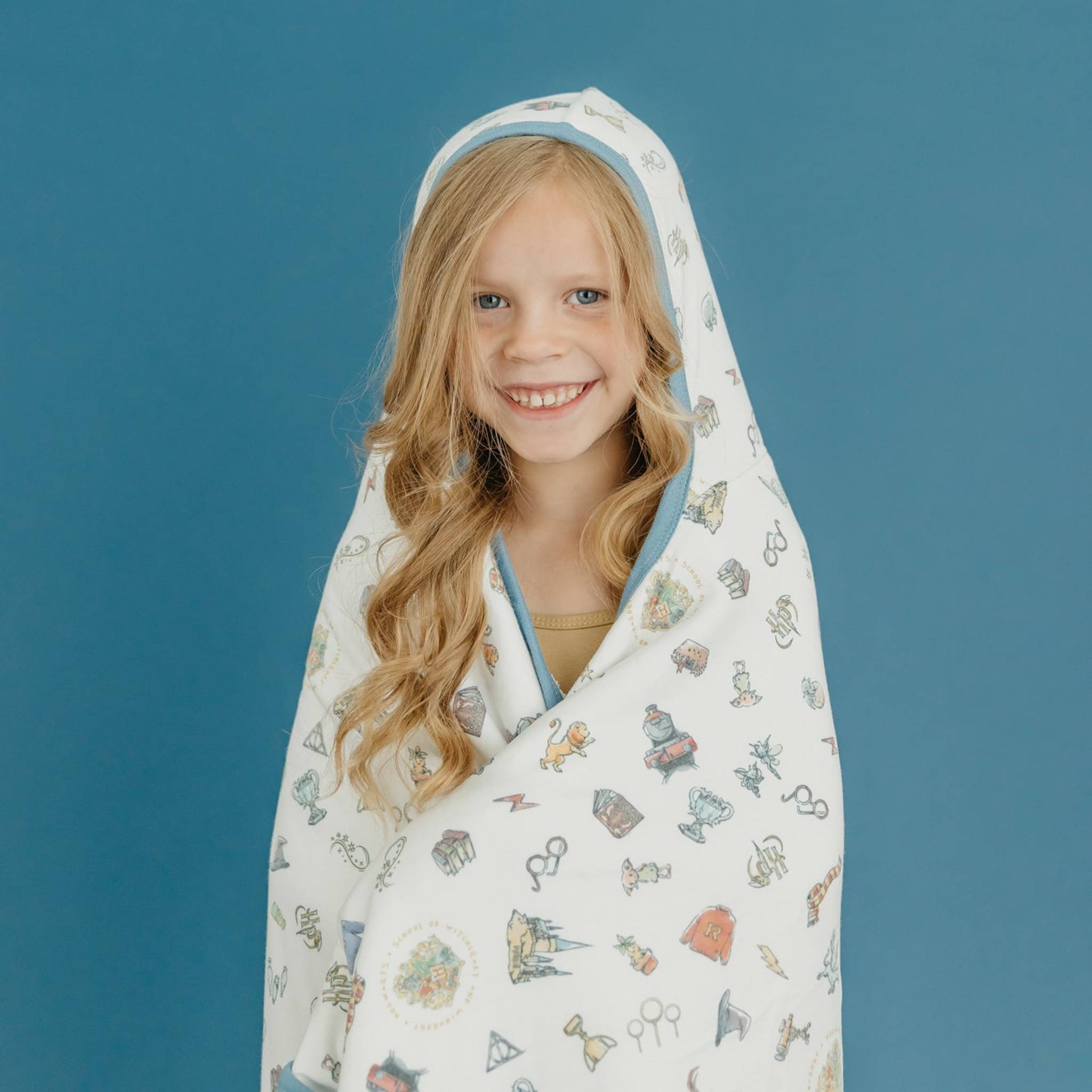 Premium Big Kid Hooded Towel - Wizarding World