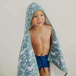 Premium Big Kid Hooded Towel - Jurassic Park