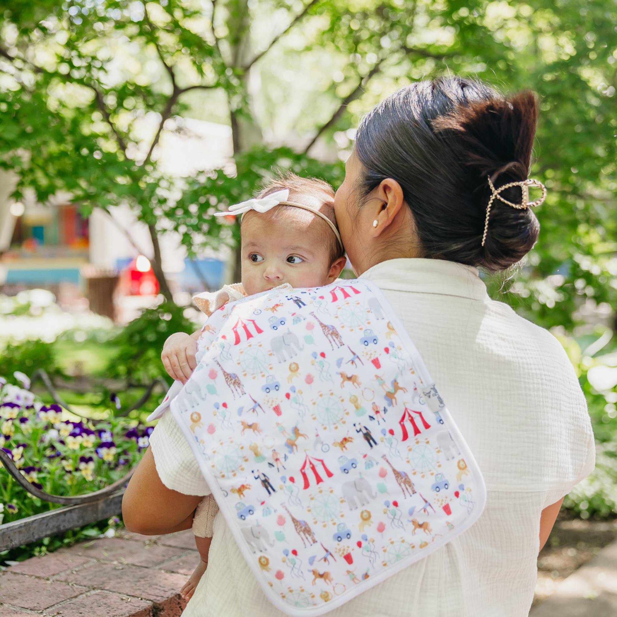 Premium Burp Cloths - Bailey