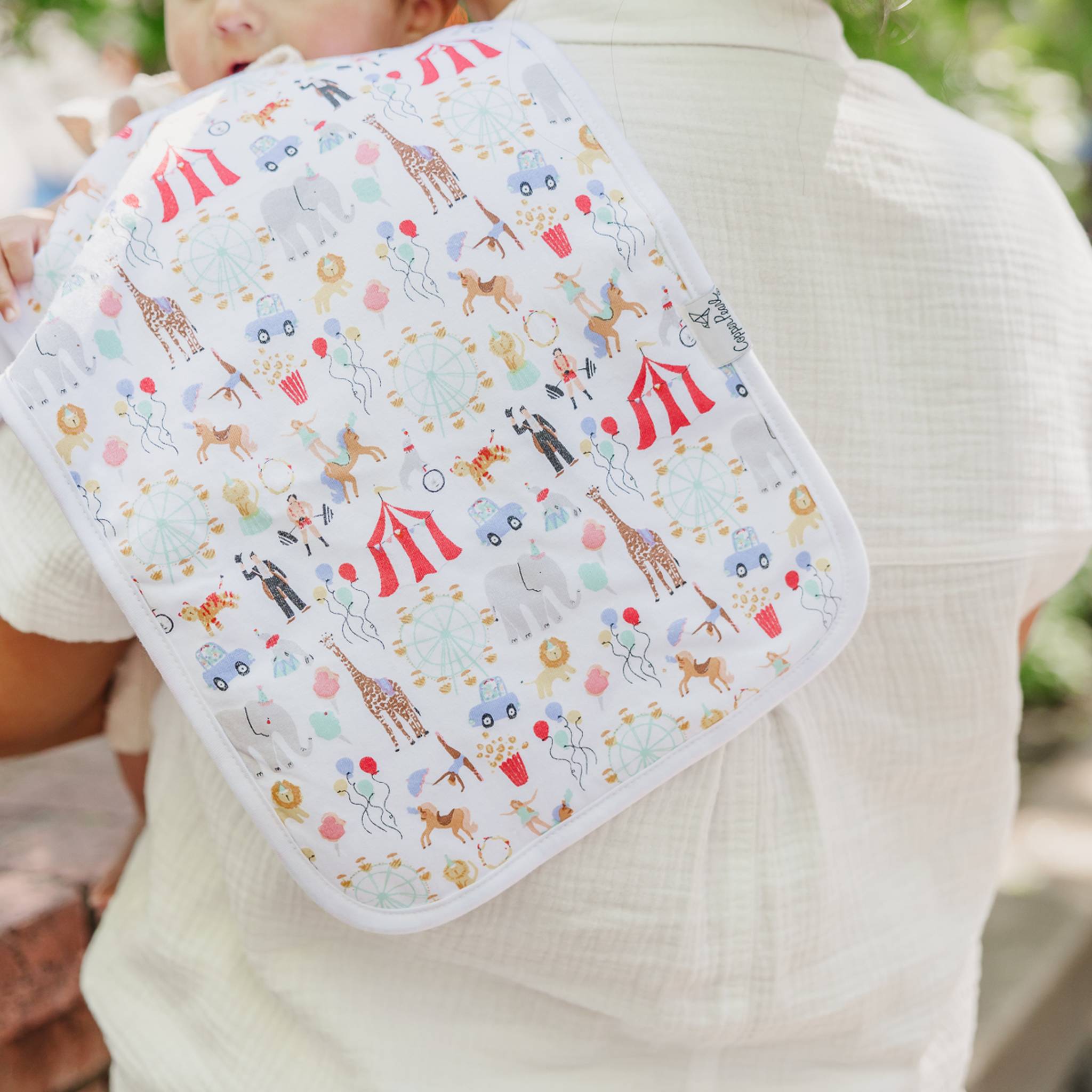 Premium Burp Cloths - Bailey