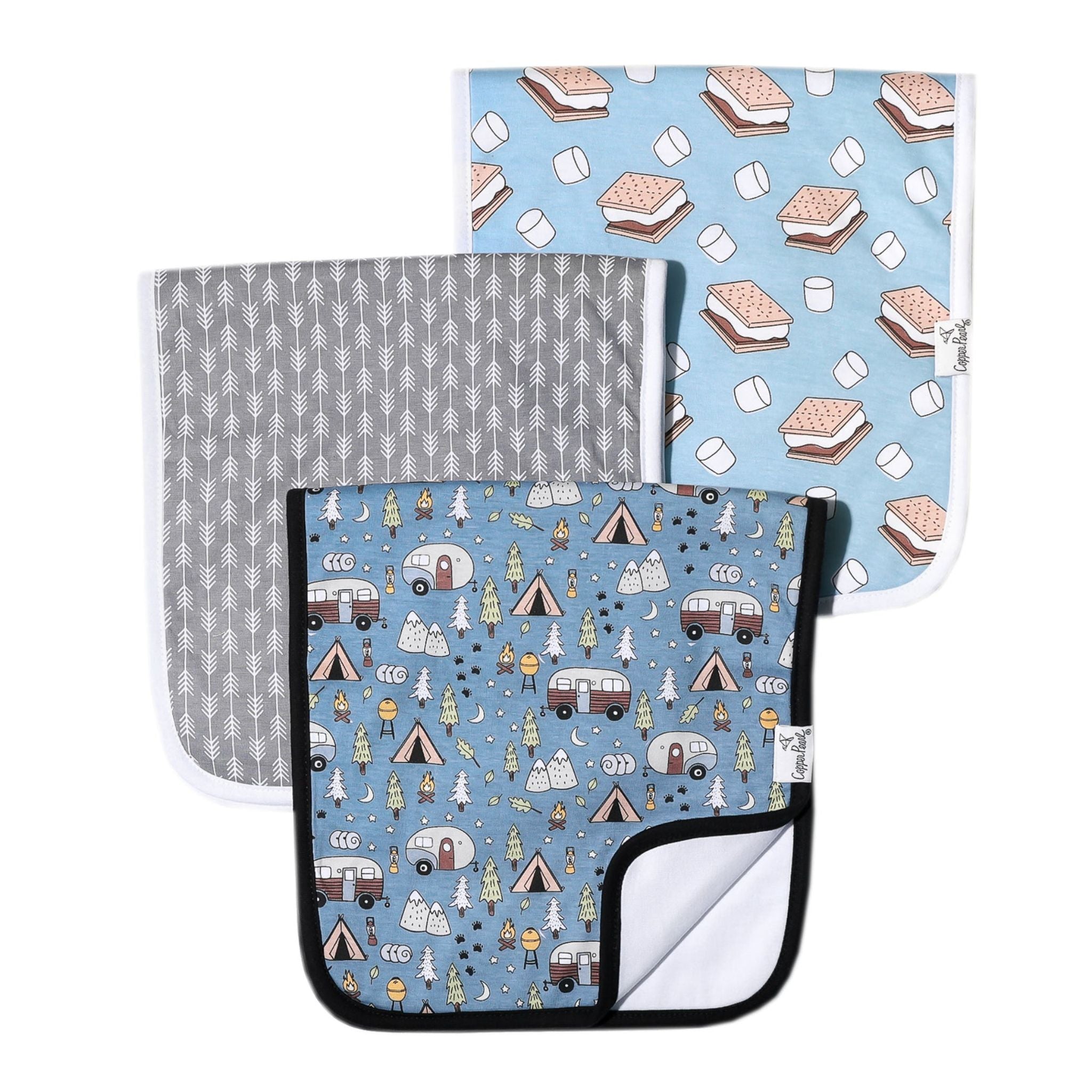 Premium Burp Cloths - Bridger