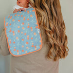 Premium Burp Cloths - Clementine