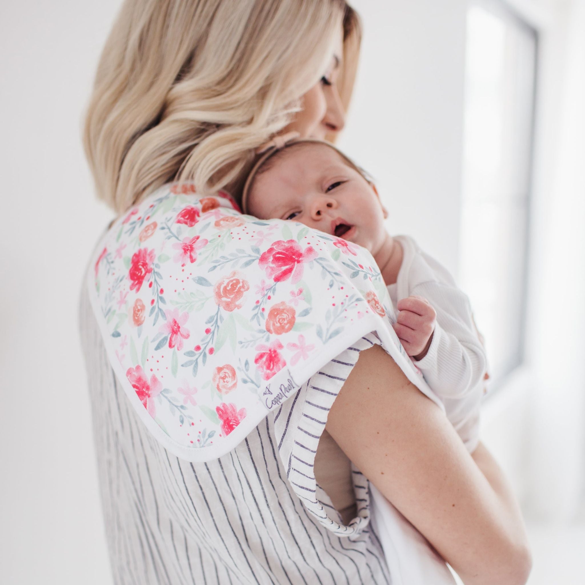 Premium Burp Cloths - June
