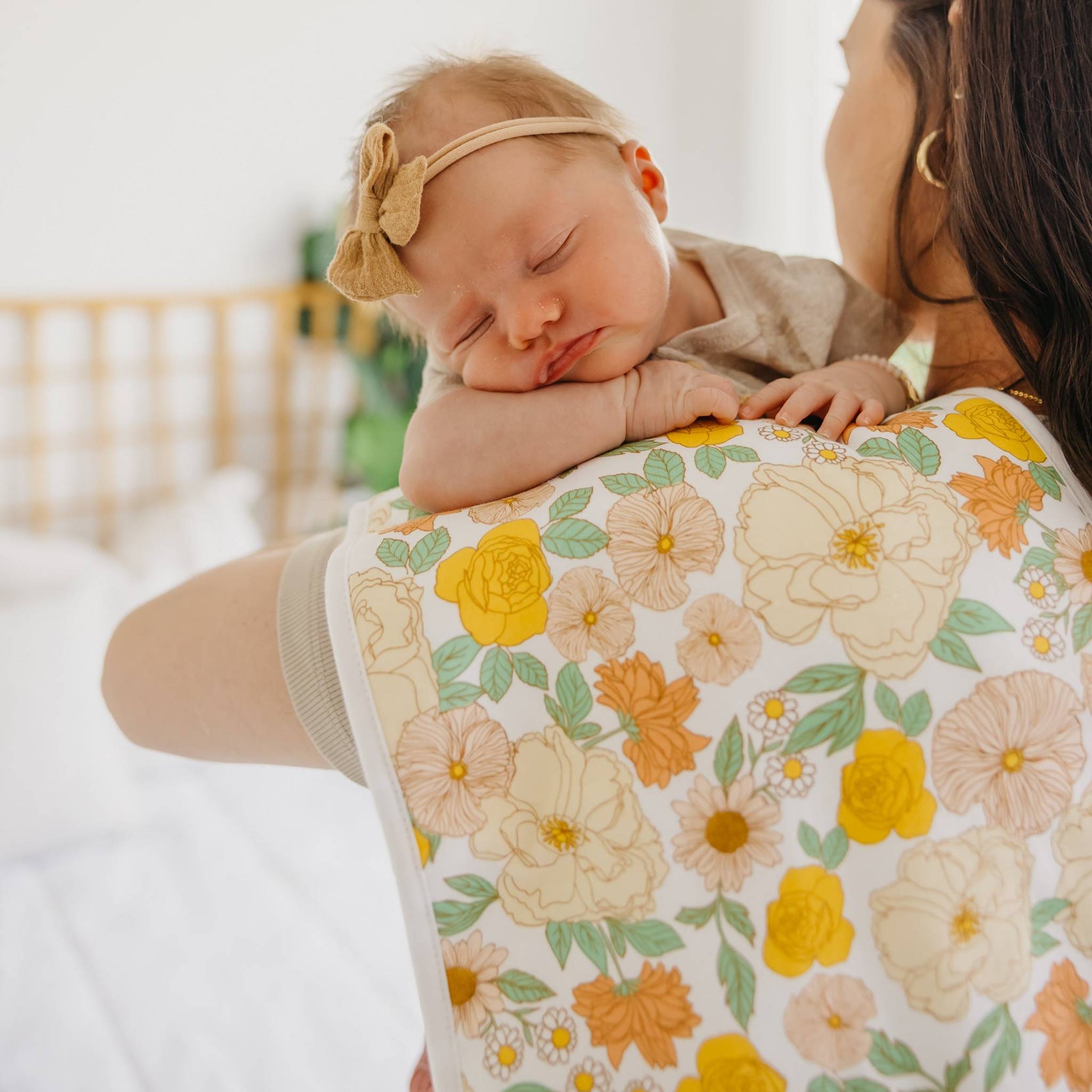 Premium Burp Cloths - Lemon