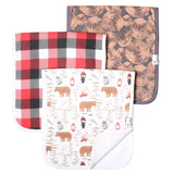 Premium Burp Cloths - Lumberjack