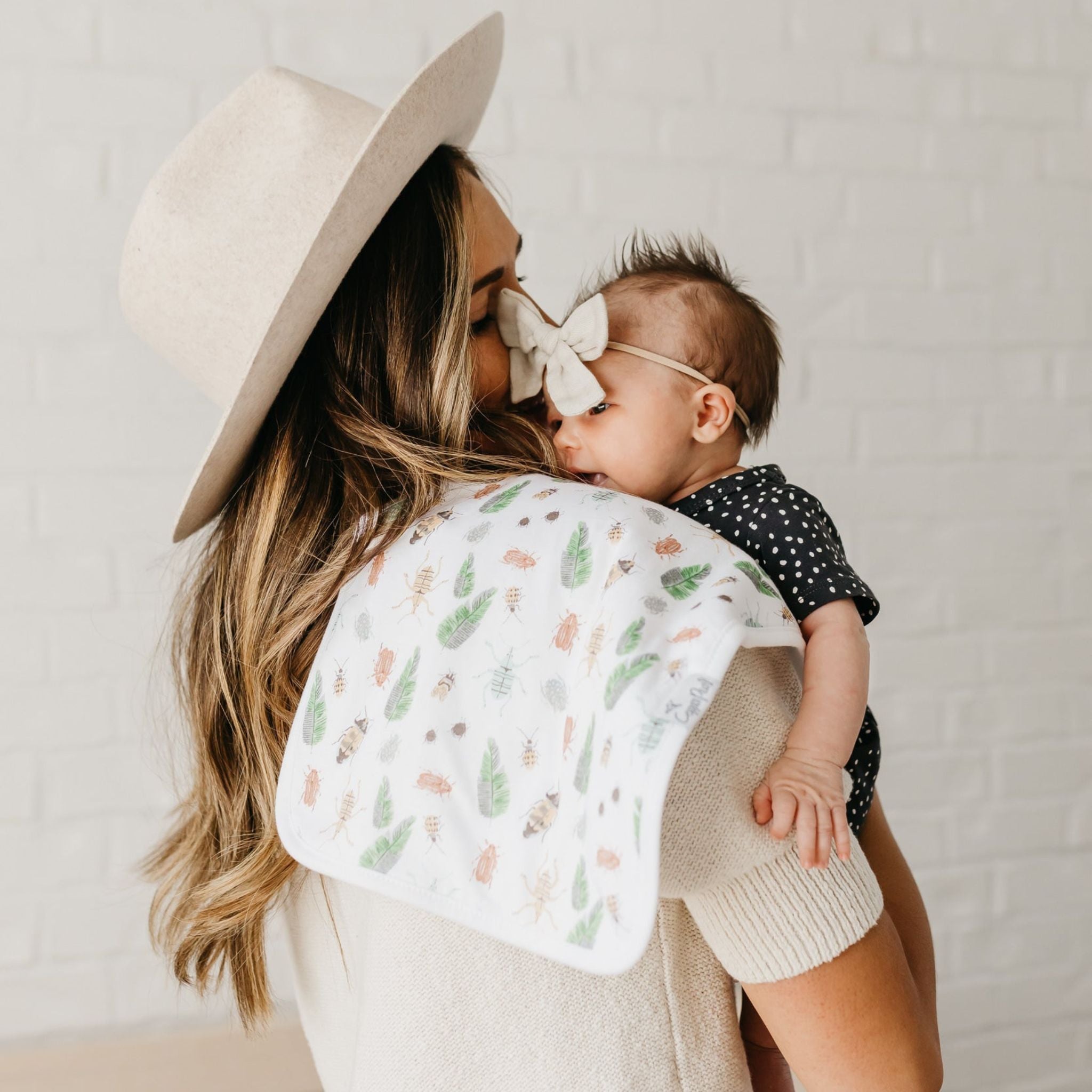 Premium Burp Cloths - Peanut