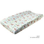 Premium Knit Diaper Changing Pad Cover - Bear