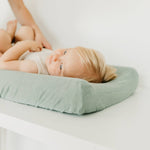 Premium Knit Diaper Changing Pad Cover - Briar