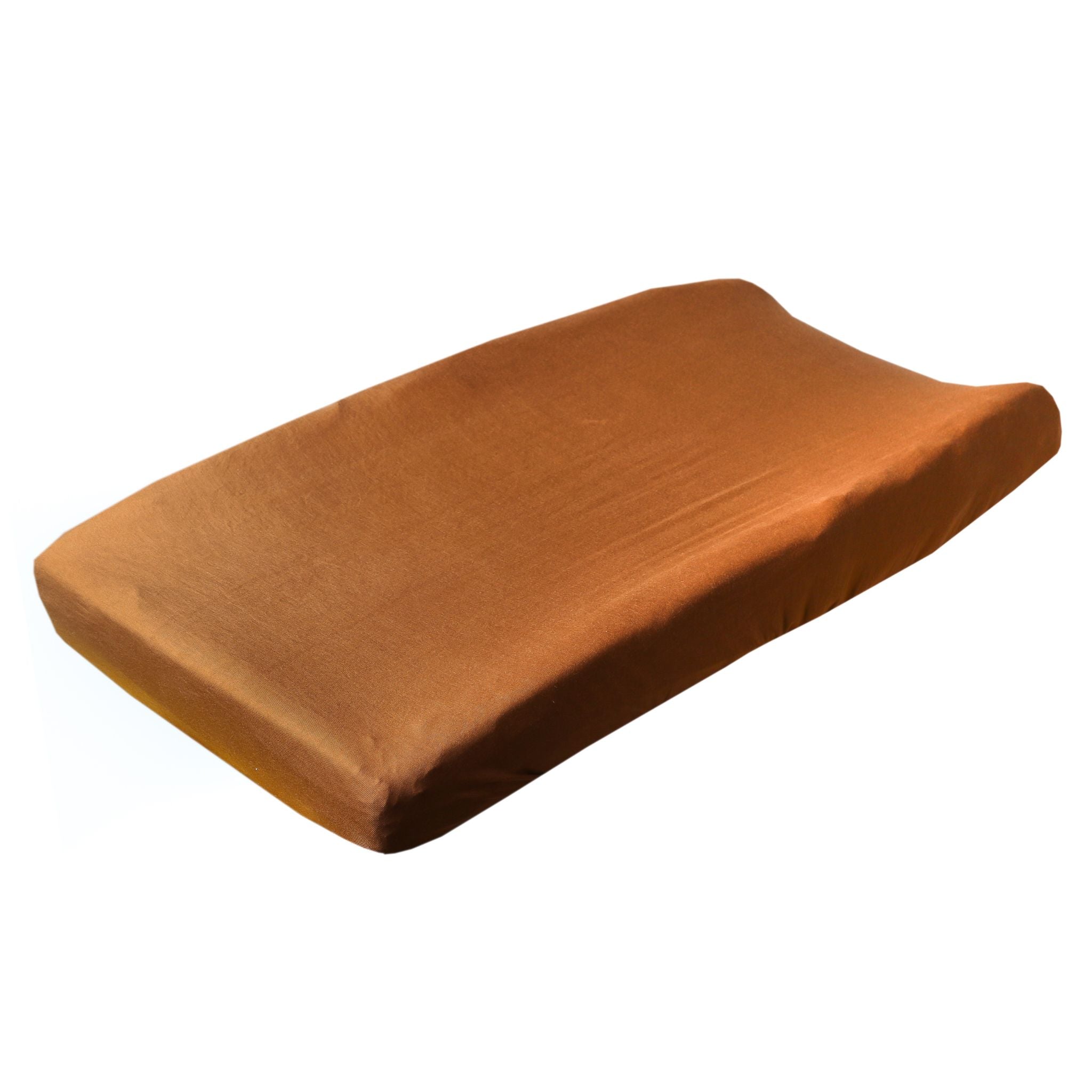 Premium Knit Diaper Changing Pad Cover - Camel