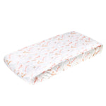 Premium Knit Diaper Changing Pad Cover - Coral