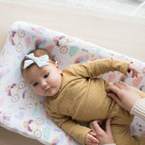 Premium Knit Diaper Changing Pad Cover - Enchanted
