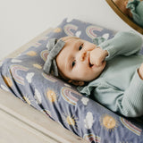 Premium Knit Diaper Changing Pad Cover - Hope
