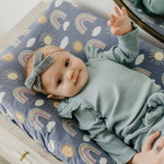 Premium Knit Diaper Changing Pad Cover - Hope