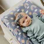 Premium Knit Diaper Changing Pad Cover - Hope