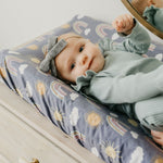 Premium Knit Diaper Changing Pad Cover - Hope