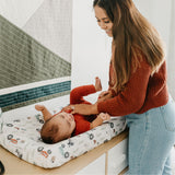 Premium Knit Diaper Changing Pad Cover - Jo