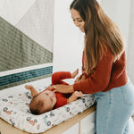 Premium Knit Diaper Changing Pad Cover - Jo