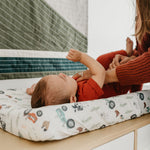 Premium Knit Diaper Changing Pad Cover - Jo