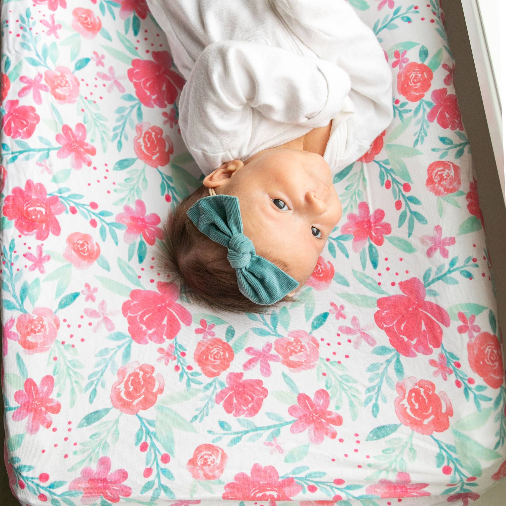 Premium Knit Diaper Changing Pad Cover - June