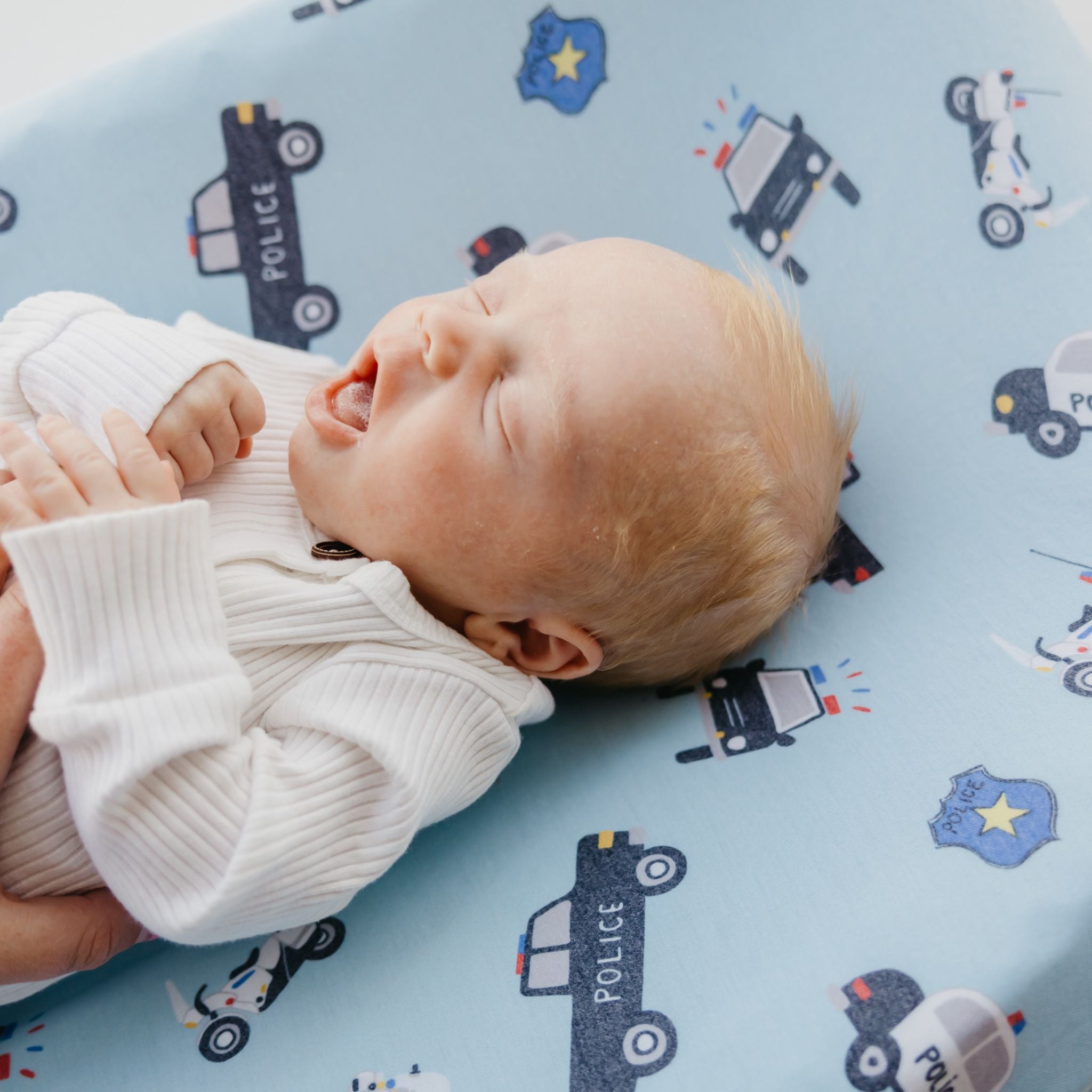 Premium Knit Diaper Changing Pad Cover - Leo