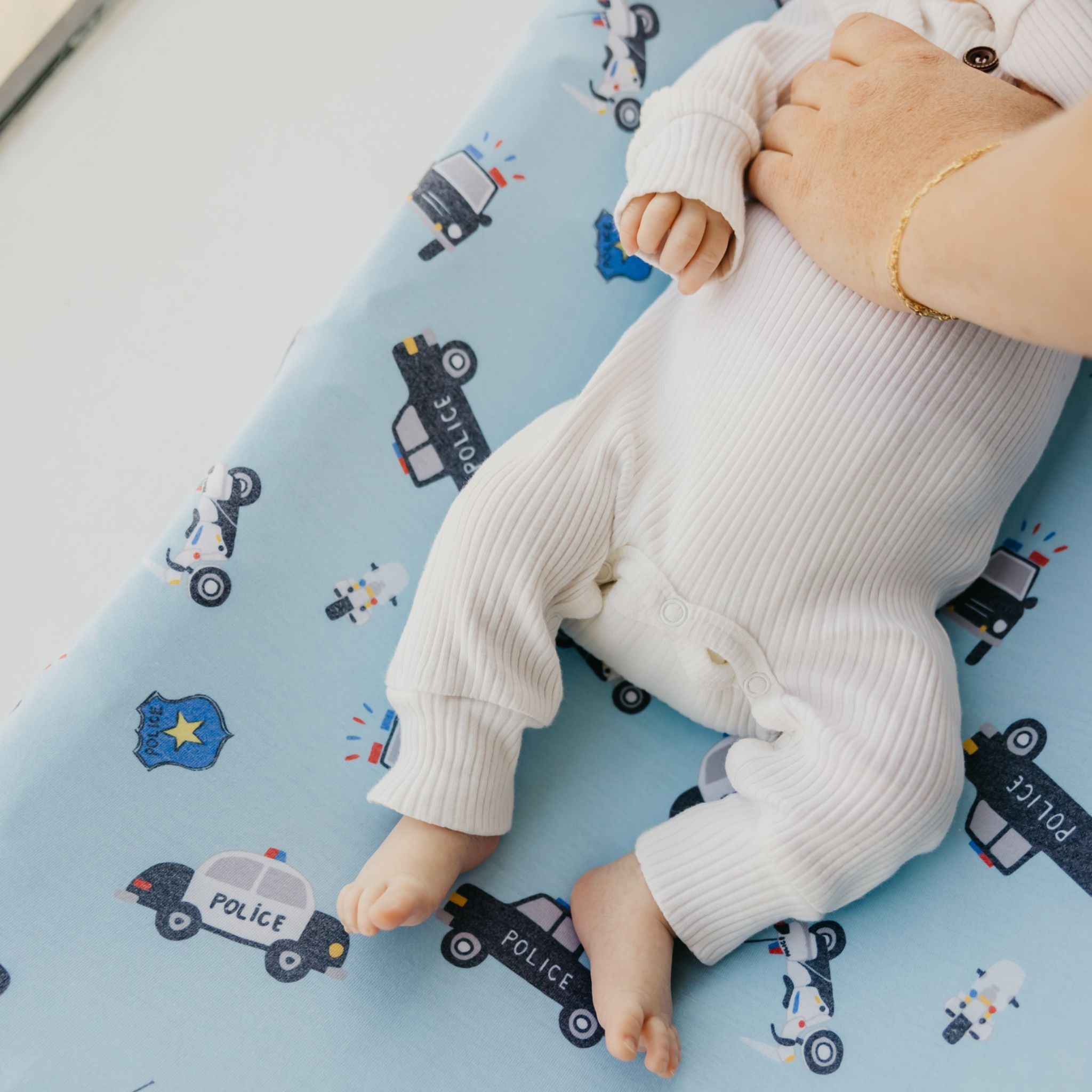 Premium Knit Diaper Changing Pad Cover - Leo