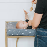 Premium Knit Diaper Changing Pad Cover - North