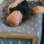 Premium Knit Diaper Changing Pad Cover - North