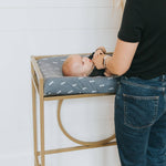Premium Knit Diaper Changing Pad Cover - North