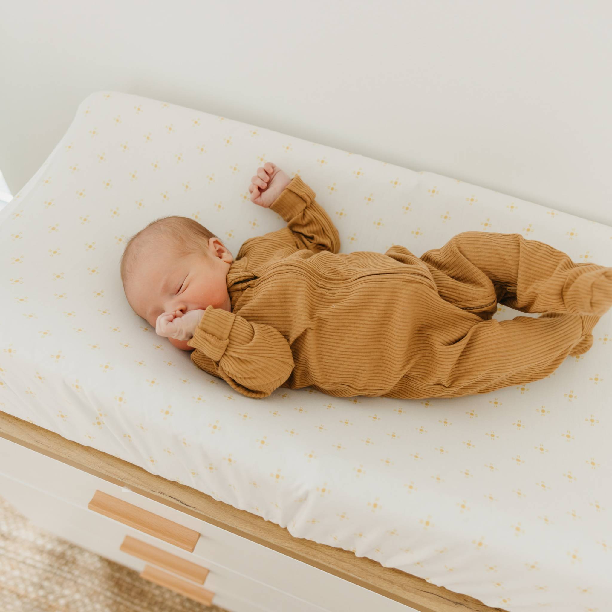 Premium Knit Diaper Changing Pad Cover - Santa Fe
