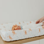 Premium Knit Diaper Changing Pad Cover - Tide