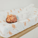 Premium Knit Diaper Changing Pad Cover - Tide