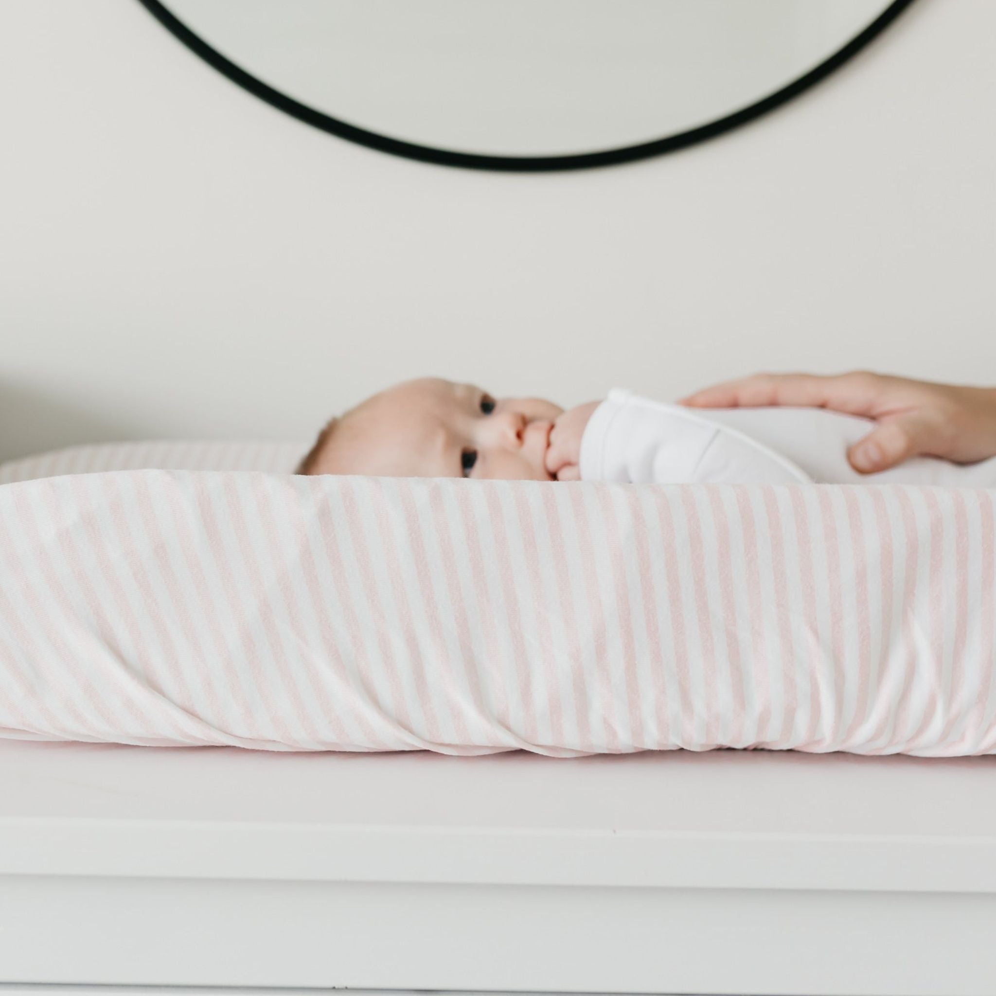 Premium Knit Diaper Changing Pad Cover - Winnie
