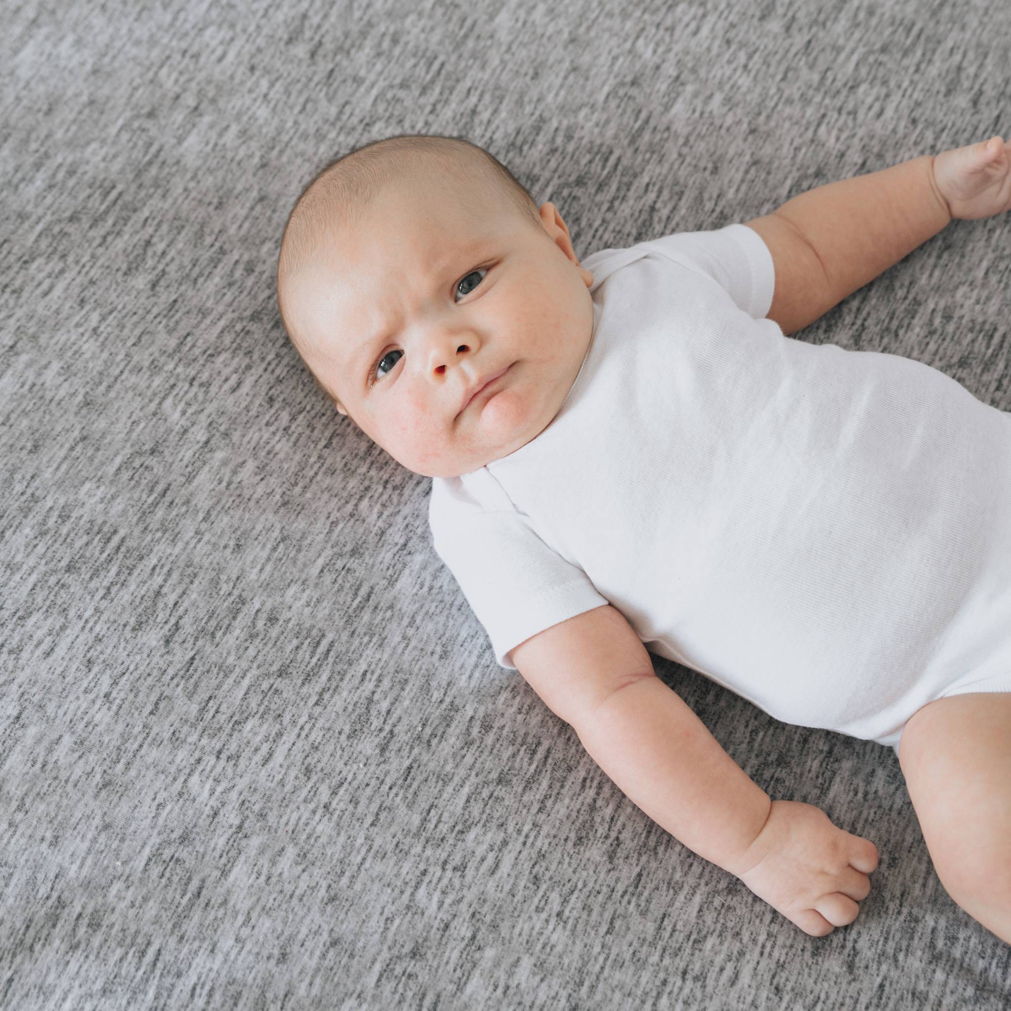 Premium Knit Fitted Crib Sheet - Asher