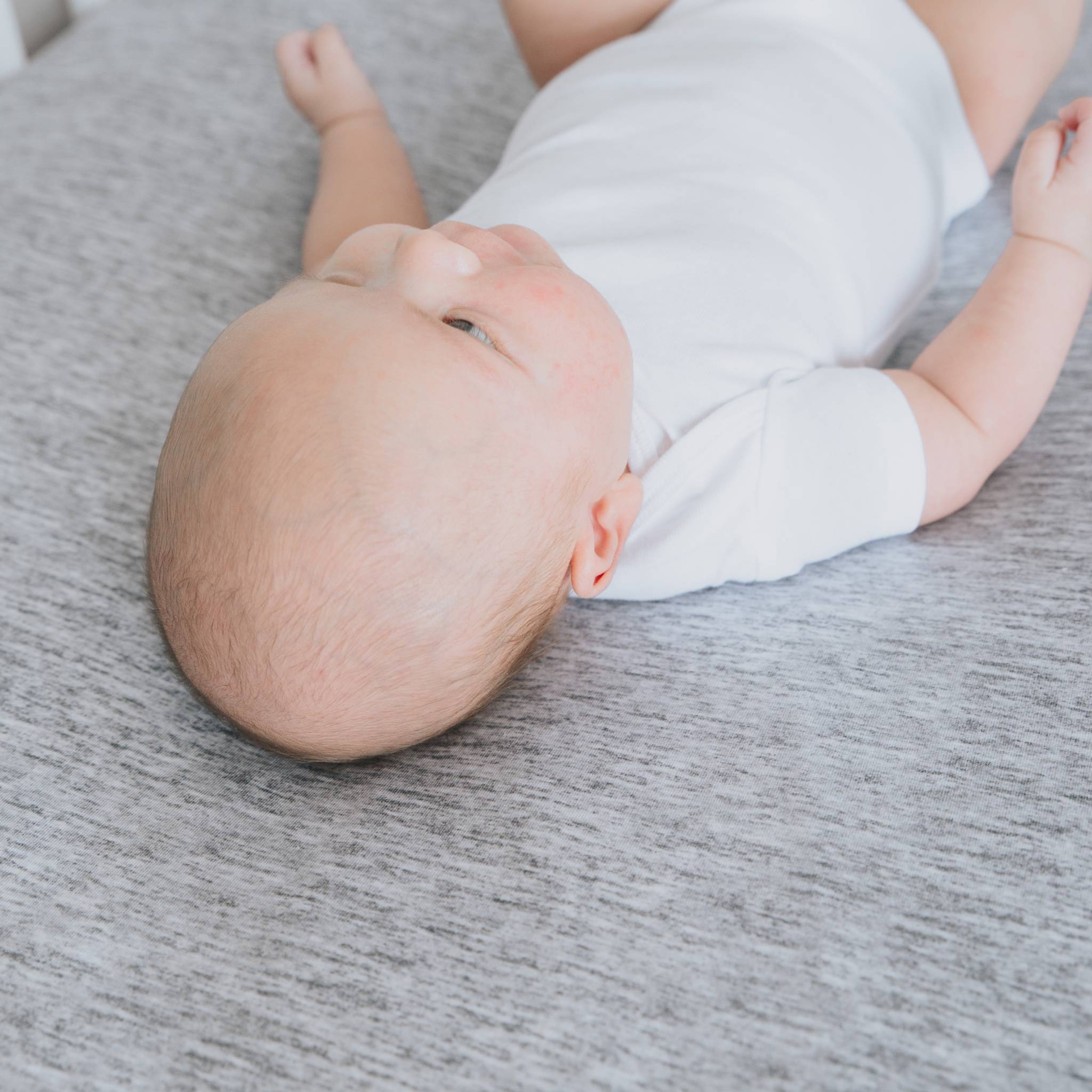 Premium Knit Fitted Crib Sheet - Asher
