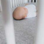 Premium Knit Fitted Crib Sheet - Asher