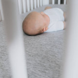 Premium Knit Fitted Crib Sheet - Asher