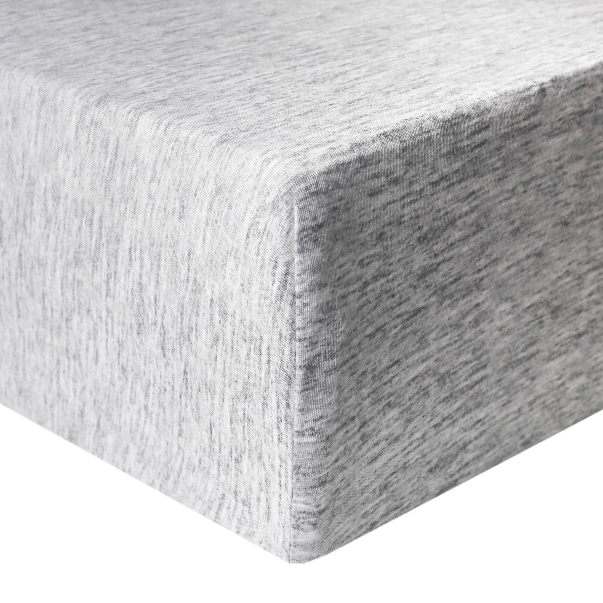 Premium Knit Fitted Crib Sheet - Asher