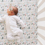 Premium Knit Fitted Crib Sheet - Aspen