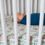 Premium Knit Fitted Crib Sheet - Bear