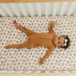Premium Knit Fitted Crib Sheet - Blitz