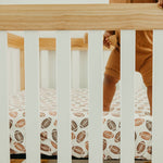 Premium Knit Fitted Crib Sheet - Blitz