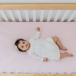 Premium Knit Fitted Crib Sheet - Blossom