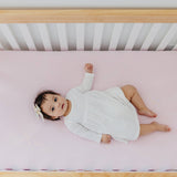 Premium Knit Fitted Crib Sheet - Blossom