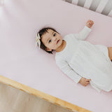 Premium Knit Fitted Crib Sheet - Blossom